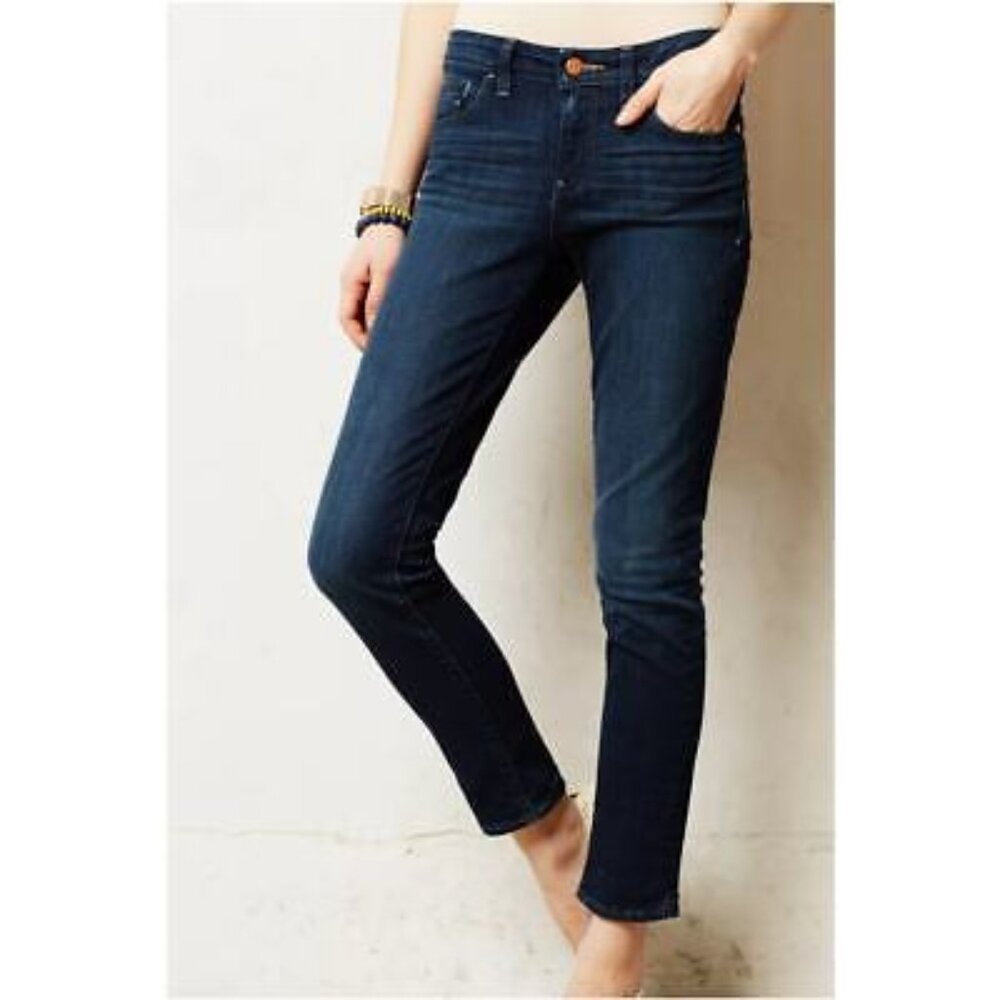 Stet Mid-Rise Sim Ankle Jeans by Pilcro